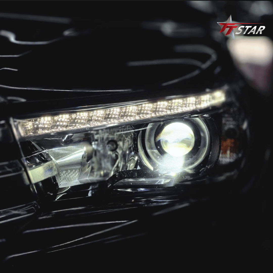 รีวิว อัพเกรดไฟหน้ารถยนต์ TOYOTA REVO K7 ประดับยนต์ นครราชสีมา