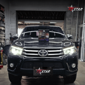 รีวิว อัพเกรดไฟหน้ารถยนต์ TOYOTA REVO K7 ประดับยนต์ นครราชสีมา