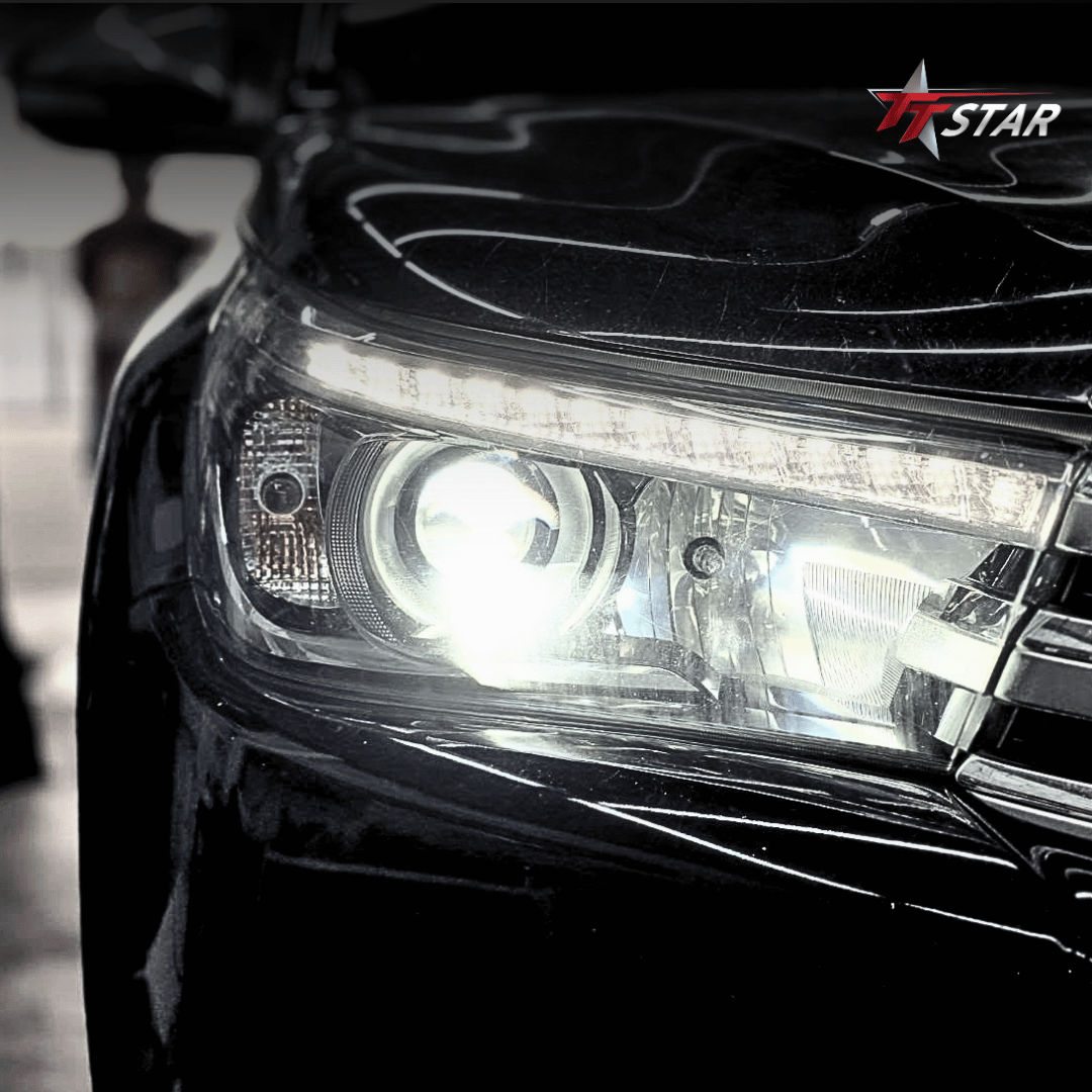 รีวิว อัพเกรดไฟหน้ารถยนต์ TOYOTA REVO K7 ประดับยนต์ นครราชสีมา