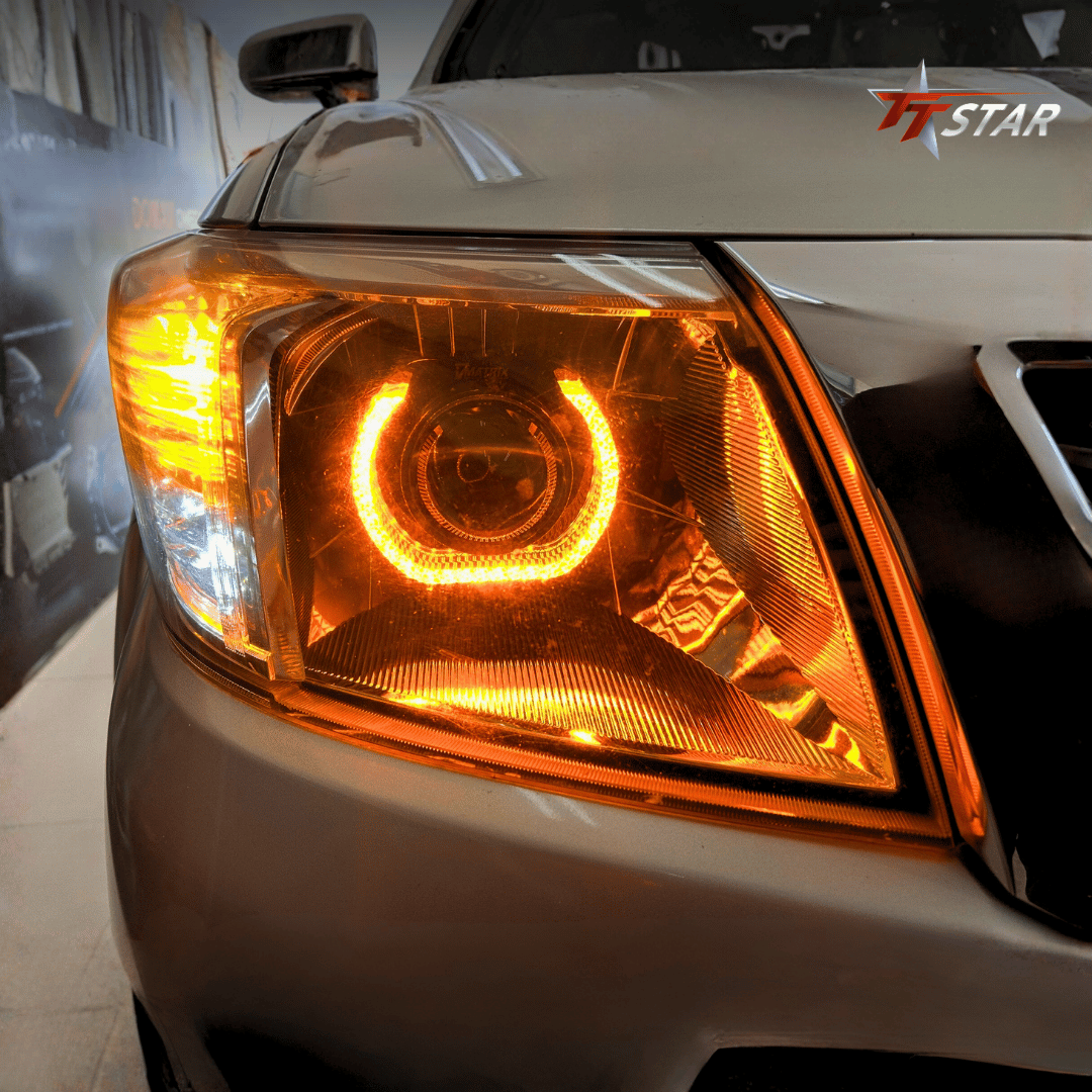 รีวิว อัพเกรดไฟหน้ารถยนต์ TOYOTA HILUX VIGO Car Mo Shop ฉะเชิงเทรา