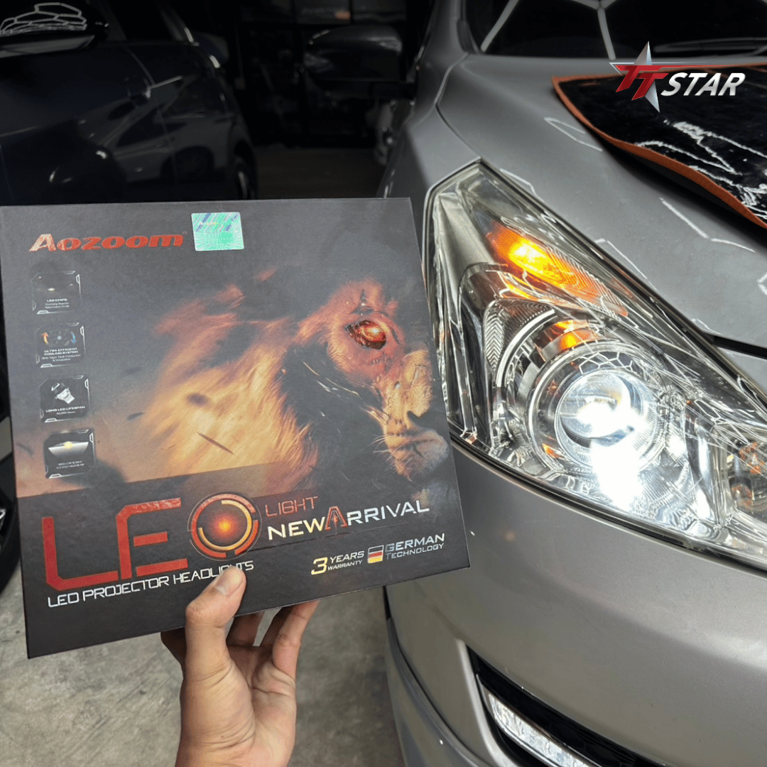 รีวิว อัพเกรดไฟหน้ารถยนต์ NISSAN PULSAR นพ ออโต้แม็กซ์ บางวัว ฉะเชิงเทรา