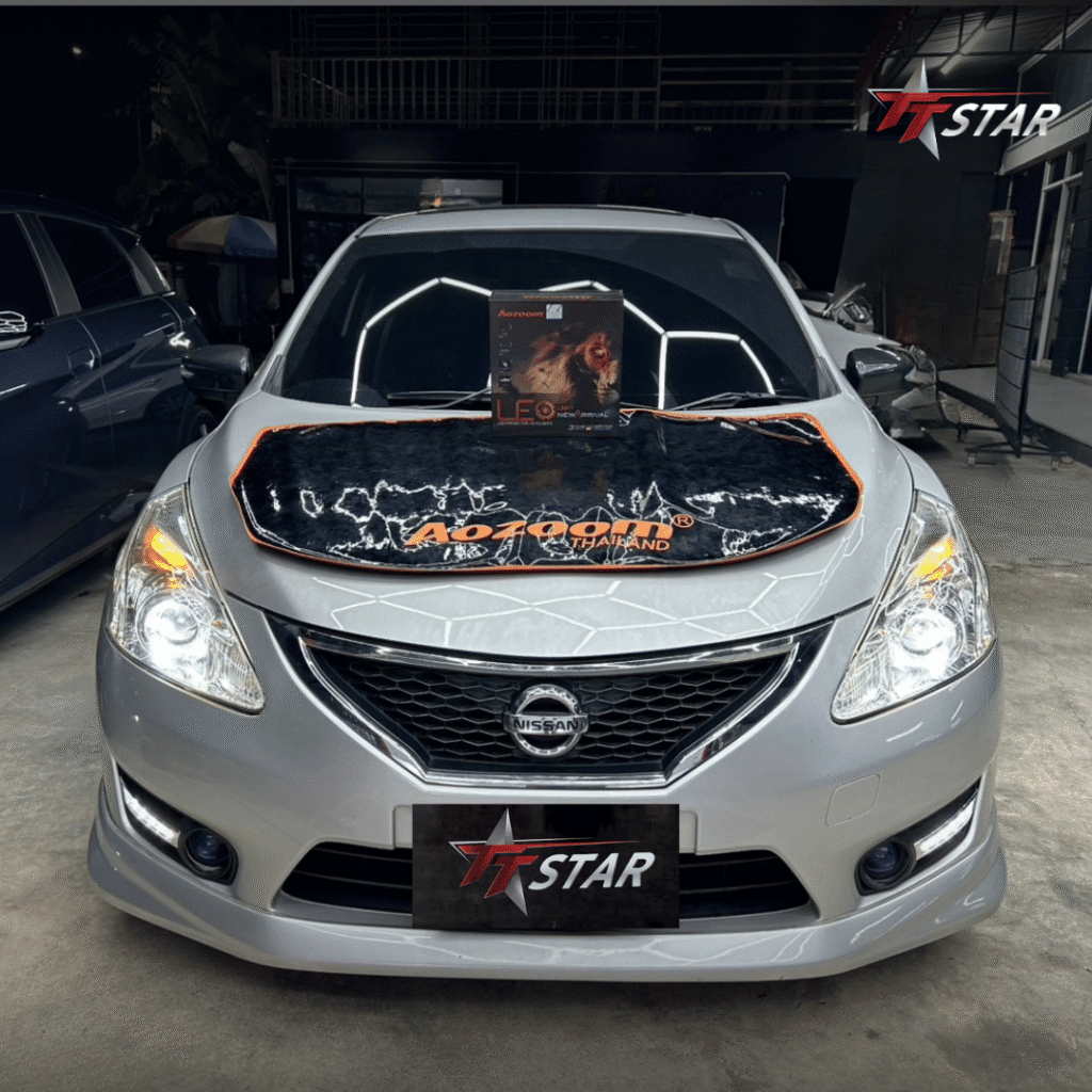 รีวิว อัพเกรดไฟหน้ารถยนต์ NISSAN PULSAR นพ ออโต้แม็กซ์ บางวัว ฉะเชิงเทรา