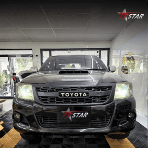 รีวิว อัพเกรดไฟหน้ารถยนต์ TOYOTA HILUX VIGO Aya Auto Light หัวหิน ประจวบคีรีขันธ์