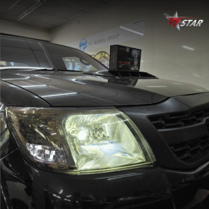 รีวิว อัพเกรดไฟหน้ารถยนต์ TOYOTA Aya Auto Light หัวหิน ประจวบคีรีขันธ์