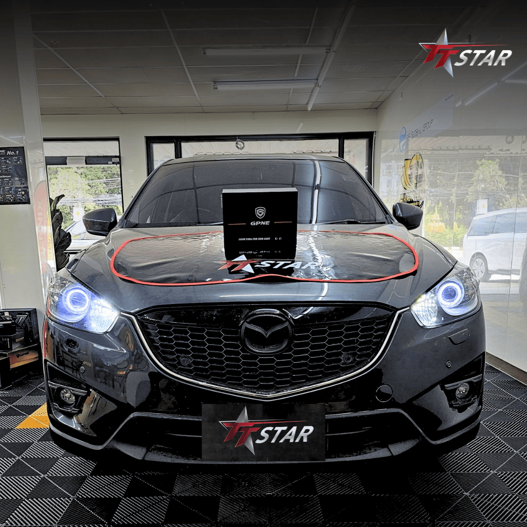 รีวิว อัพเกรดไฟหน้ารถยนต์ MAZDA Aya Auto Light หัวหิน ประจวบคีรีขันธ์