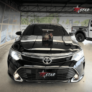 รีวิว อัพเกรดไฟหน้ารถยนต์ TOYOTA Aya Auto Light หัวหิน ประจวบคีรีขันธ์