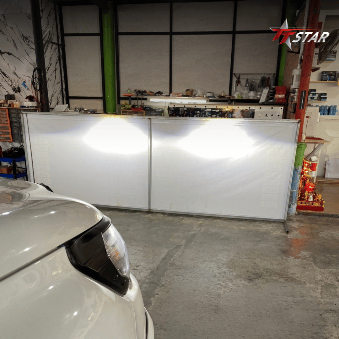 รีวิว อัพเกรดไฟหน้ารถยนต์ TOYOTA เคเคประดับยนต์ ยะลา