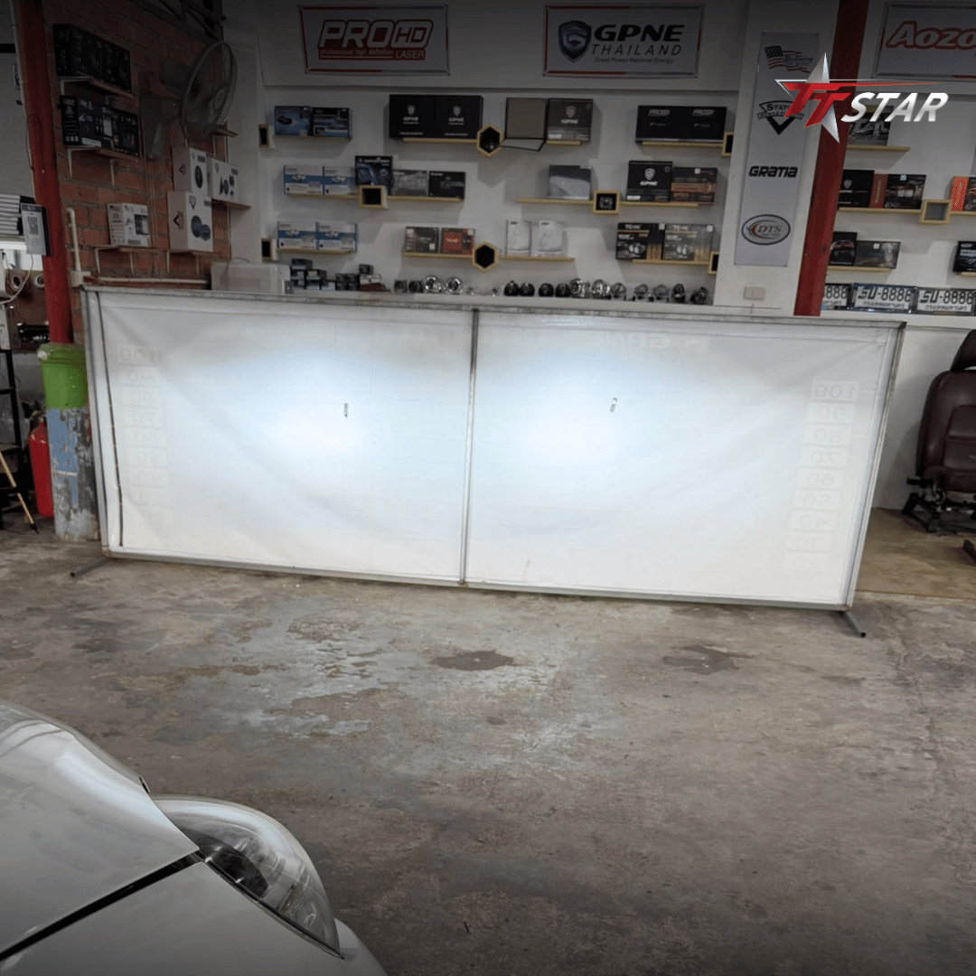 รีวิว อัพเกรดไฟหน้ารถยนต์ HONDA เคเคประดับยนต์ ยะลา