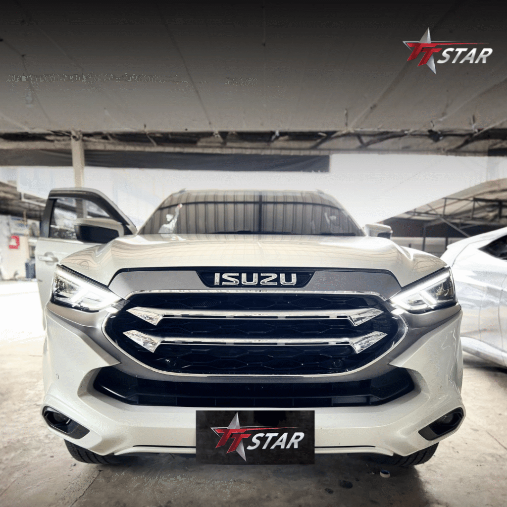 รีวิว อัพเกรดไฟหน้ารถยนต์ ISUZU Nc Projector สระบุรี