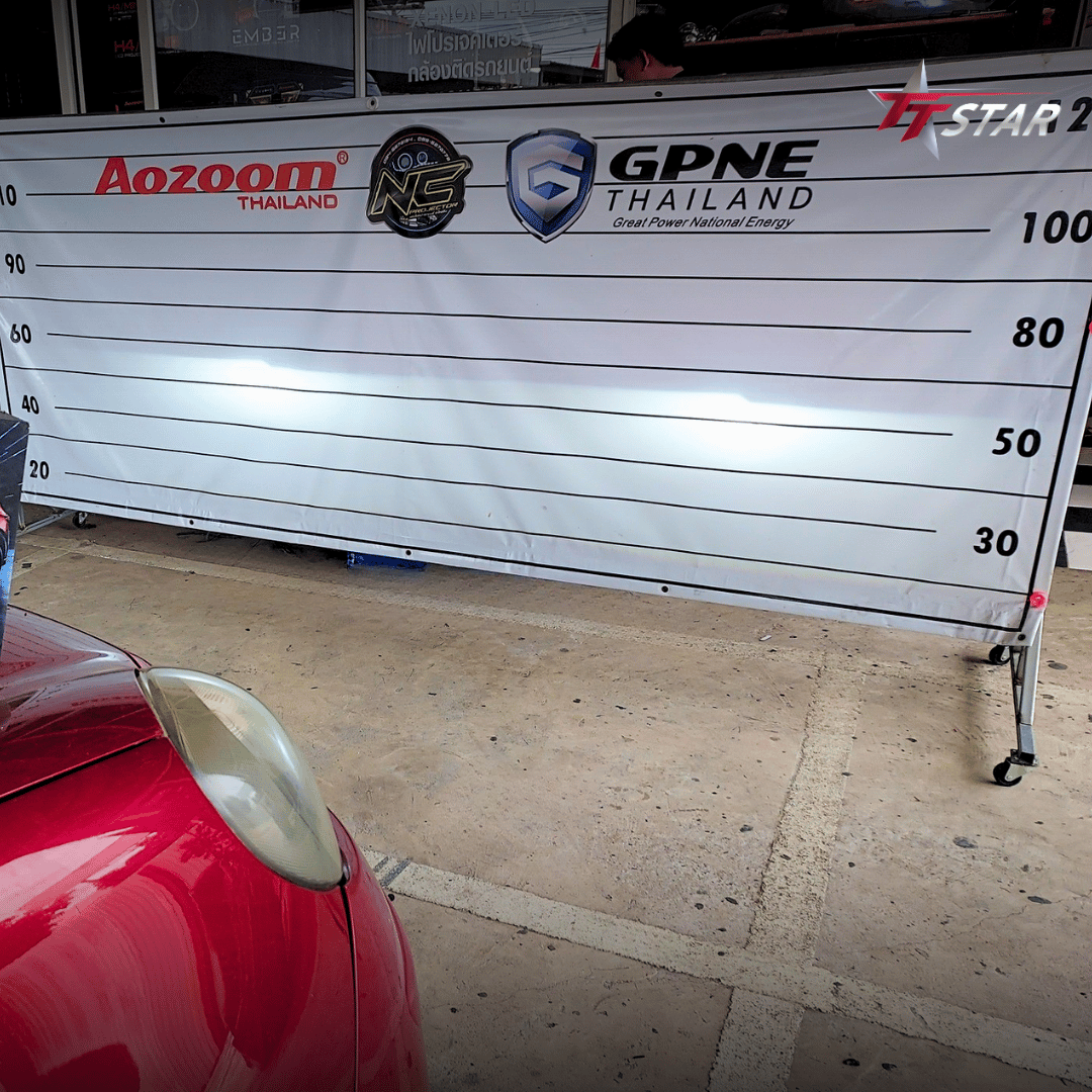 รีวิว อัพเกรดไฟหน้ารถยนต์ NISSAN Nc Projector สระบุรี