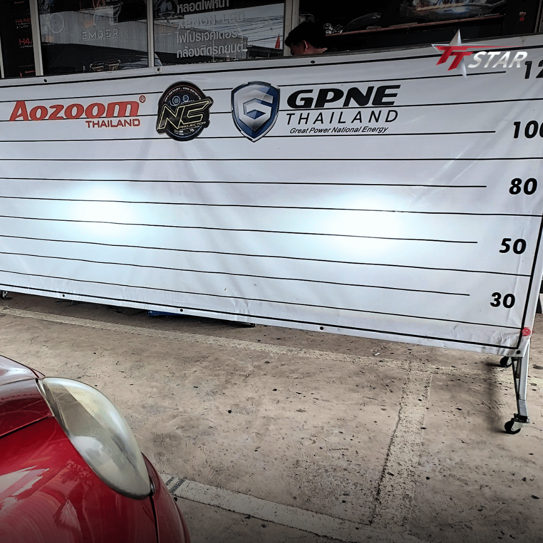 รีวิว อัพเกรดไฟหน้ารถยนต์ NISSAN Nc Projector สระบุรี