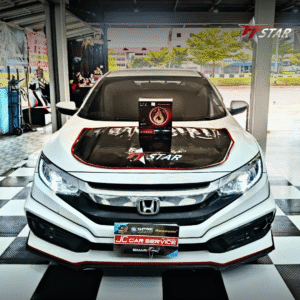 รีวิว อัพเกรดไฟหน้ารถยนต์ HONDA CIVIC เจซี คาร์เซอร์วิส พิษณุโลก