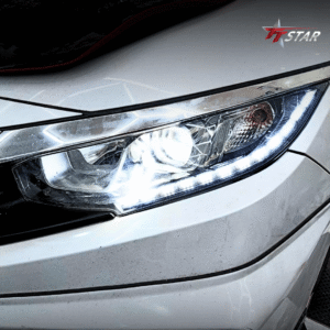 รีวิว อัพเกรดไฟหน้ารถยนต์ HONDA CIVIC เจซี คาร์เซอร์วิส พิษณุโลก