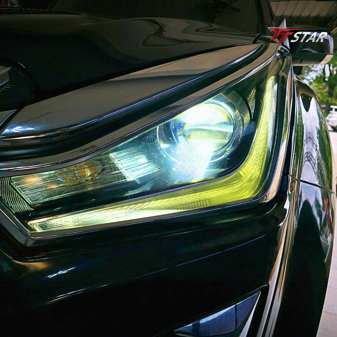 รีวิว อัพเกรดไฟหน้ารถยนต์ ISUZU N.A.Auto Light เชียงใหม่