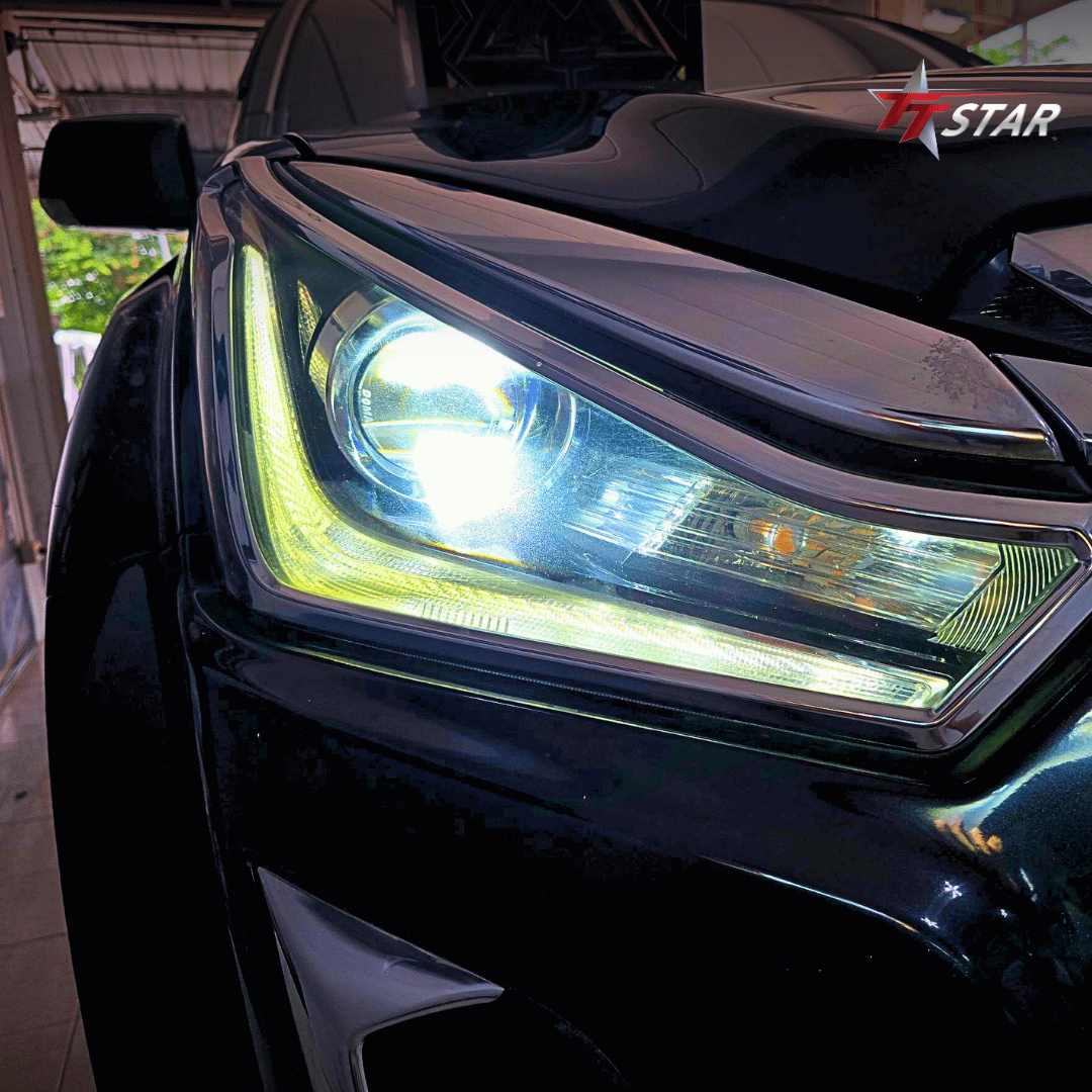 รีวิว อัพเกรดไฟหน้ารถยนต์ ISUZU N.A.Auto Light เชียงใหม่