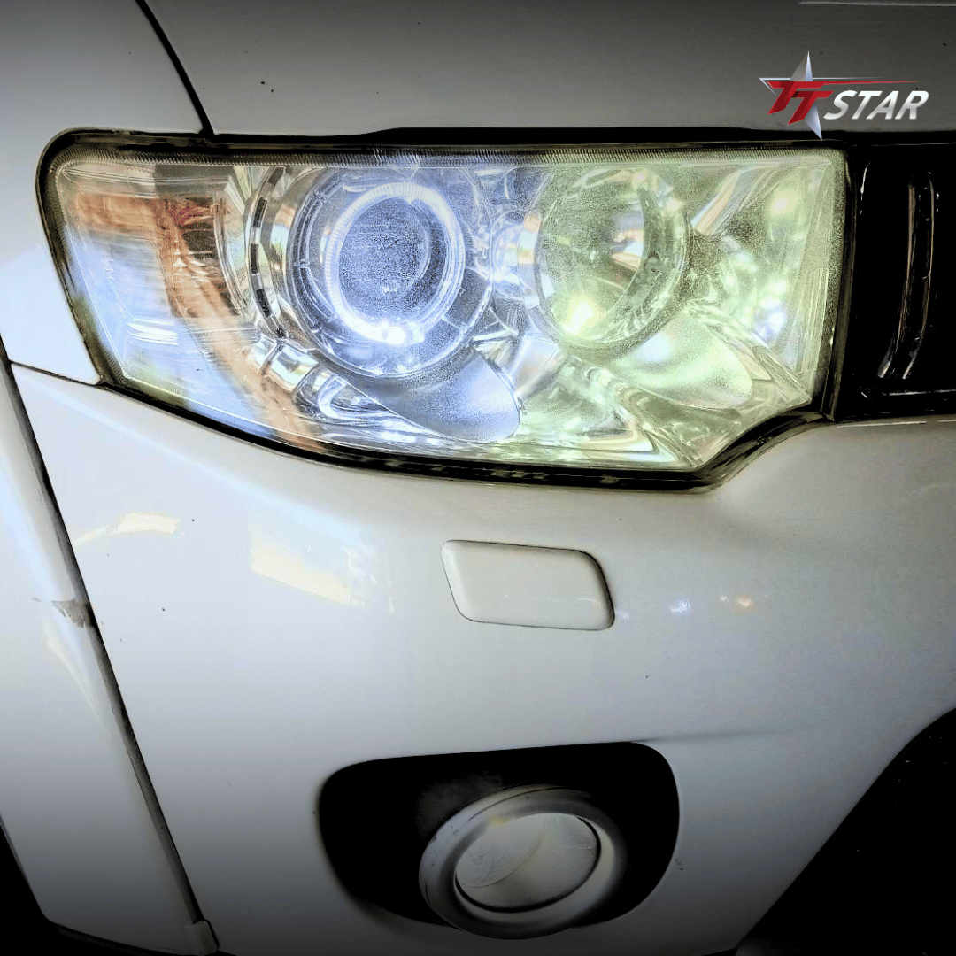 รีวิว อัปเกรด อัพเกรด ไฟหน้า รถยนต์ MITSUBISHI DD Sound & Film ปัตตานี