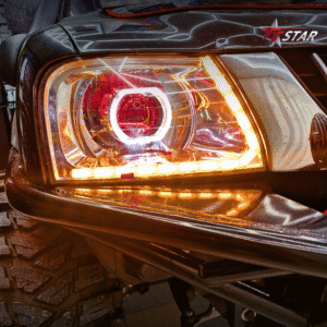 รีวิว อัพเกรดไฟหน้ารถยนต์ MITSUBISHI เมืองประดับยนต์ กระบี่