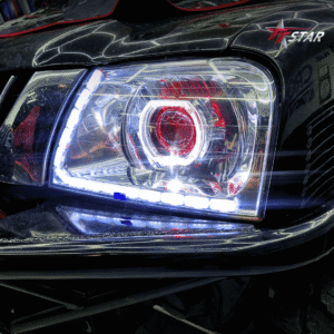 รีวิว อัพเกรดไฟหน้ารถยนต์ MITSUBISHI เมืองประดับยนต์ กระบี่