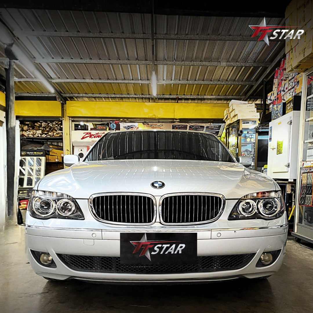 รีวิว อัพเกรดไฟหน้ารถยนต์ BMW 730I DD Sound & Film ปัตตานี