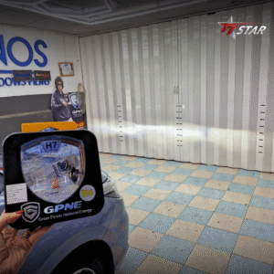 รีวิว อัพเกรดไฟหน้ารถยนต์ HONDA เมืองประดับยนต์ กระบี่