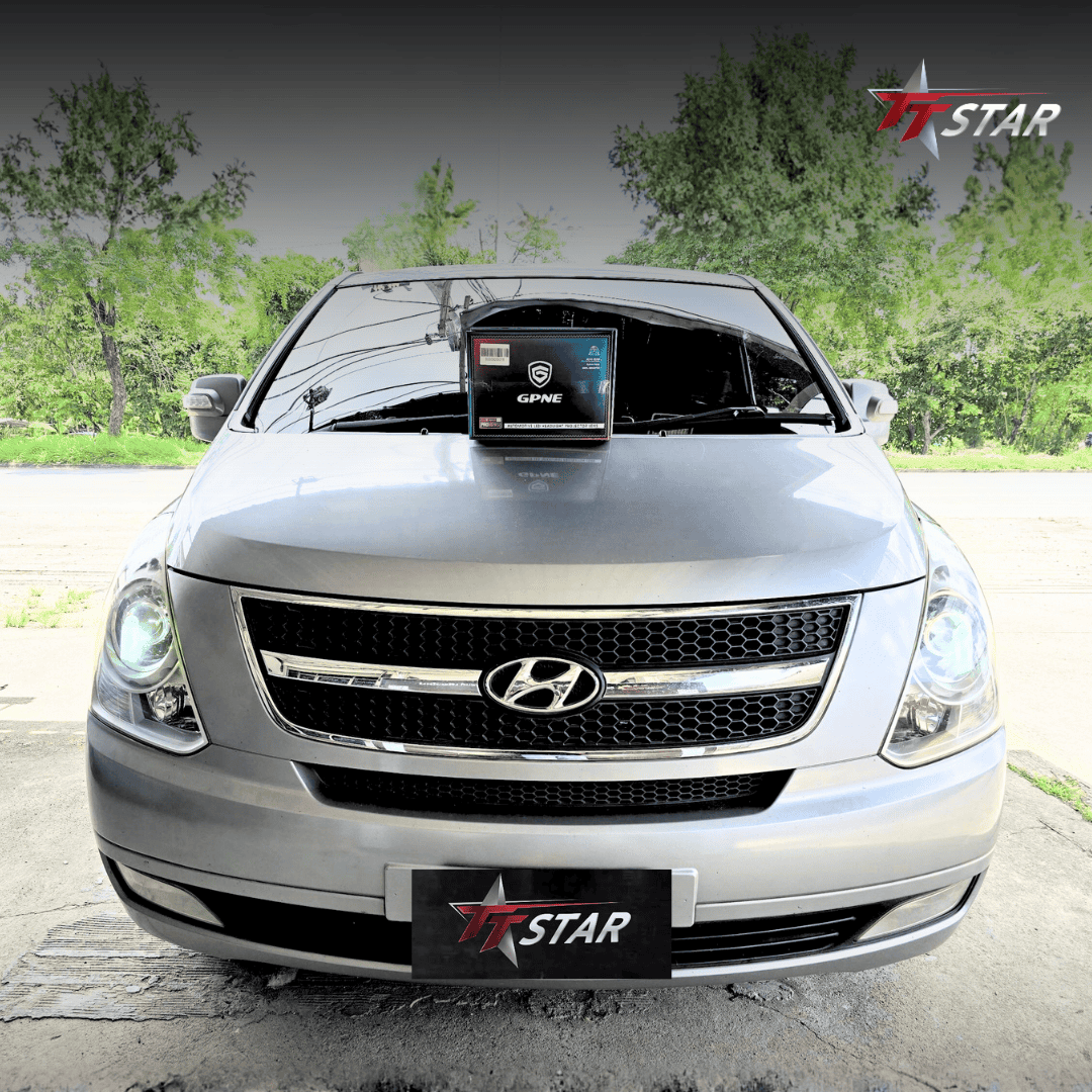 รีวิว อัพเกรดไฟหน้ารถยนต์ HYUNDAI H1 N.A.Auto Light เชียงใหม่