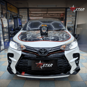 รีวิว อัพเกรดไฟหน้ารถยนต์ TOYOTA YARIS ATIV เมืองประดับยนต์ กระบี่