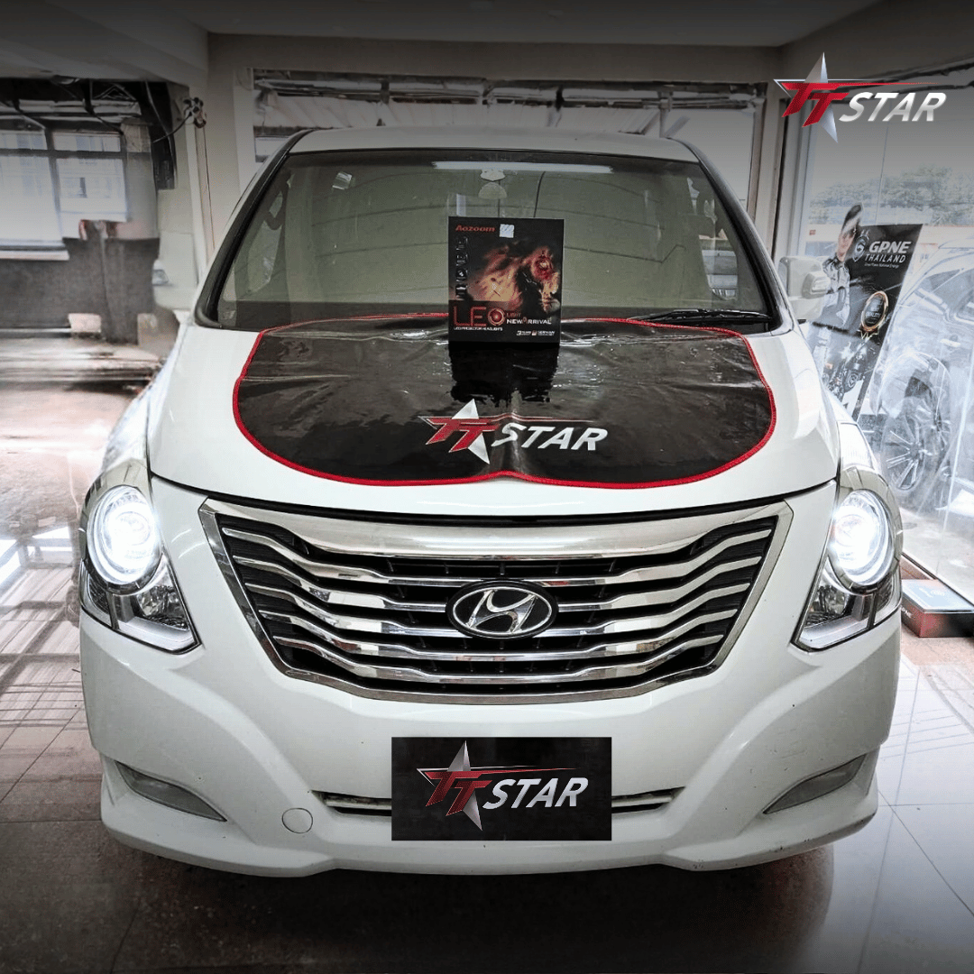 รีวิว อัพเกรดไฟหน้ารถยนต์ HYUNDAI POP LED Lighting อยุธยา