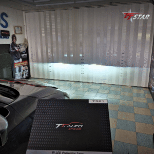 รีวิว อัพเกรดไฟหน้ารถยนต์ MAZDA เมืองประดับยนต์ กระบี่