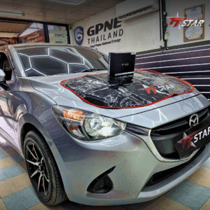 รีวิว อัพเกรดไฟหน้ารถยนต์ MAZDA เมืองประดับยนต์ กระบี่