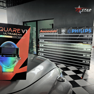 รีวิว อัพเกรดไฟหน้ารถยนต์ MITSUBISHI PAJERO N.A.Auto Light เชียงใหม่