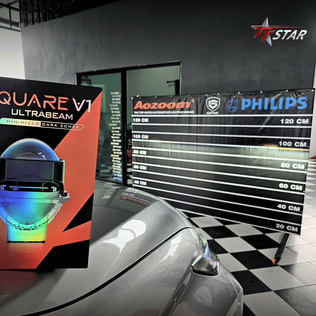 รีวิว อัพเกรดไฟหน้ารถยนต์ MITSUBISHI PAJERO N.A.Auto Light เชียงใหม่