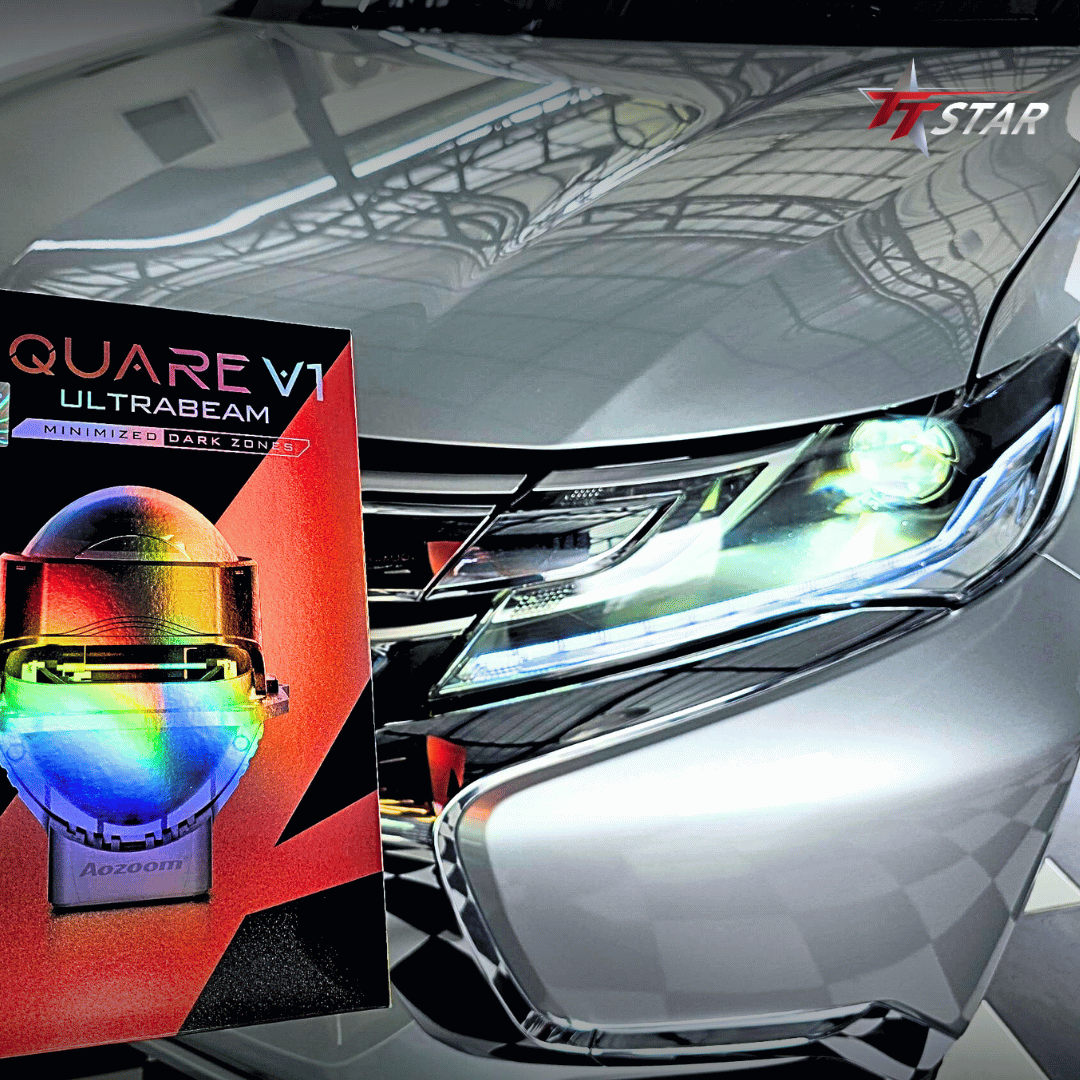 รีวิว อัพเกรดไฟหน้ารถยนต์ MITSUBISHI PAJERO N.A.Auto Light เชียงใหม่