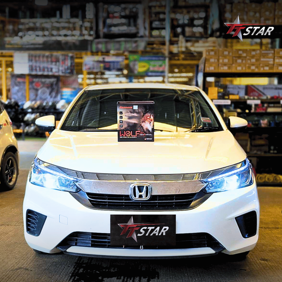 รีวิว อัพเกรดไฟหน้ารถยนต์ HONDA CITY มิตรดีเซล กำแพงเพชร