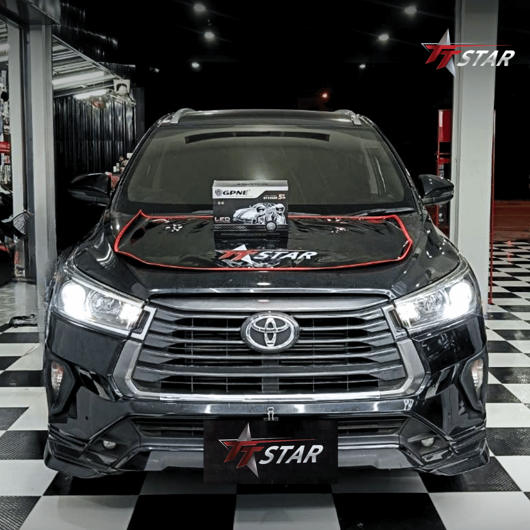 รีวิว อัพเกรดไฟหน้ารถยนต์ TOYOTA เจซี คาร์เซอร์วิส พิษณุโลก