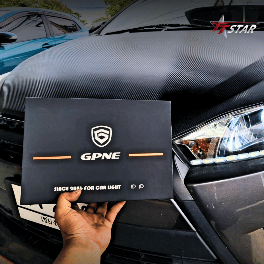 รีวิว อัพเกรดไฟหน้ารถยนต์ TOYOTA YARIS N.A.Auto Light เชียงใหม่