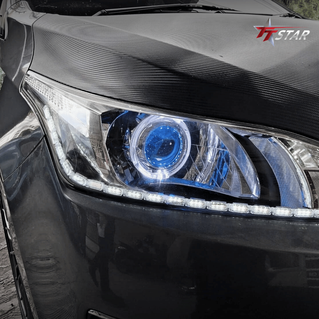 รีวิว อัพเกรดไฟหน้ารถยนต์ TOYOTA YARIS N.A.Auto Light เชียงใหม่