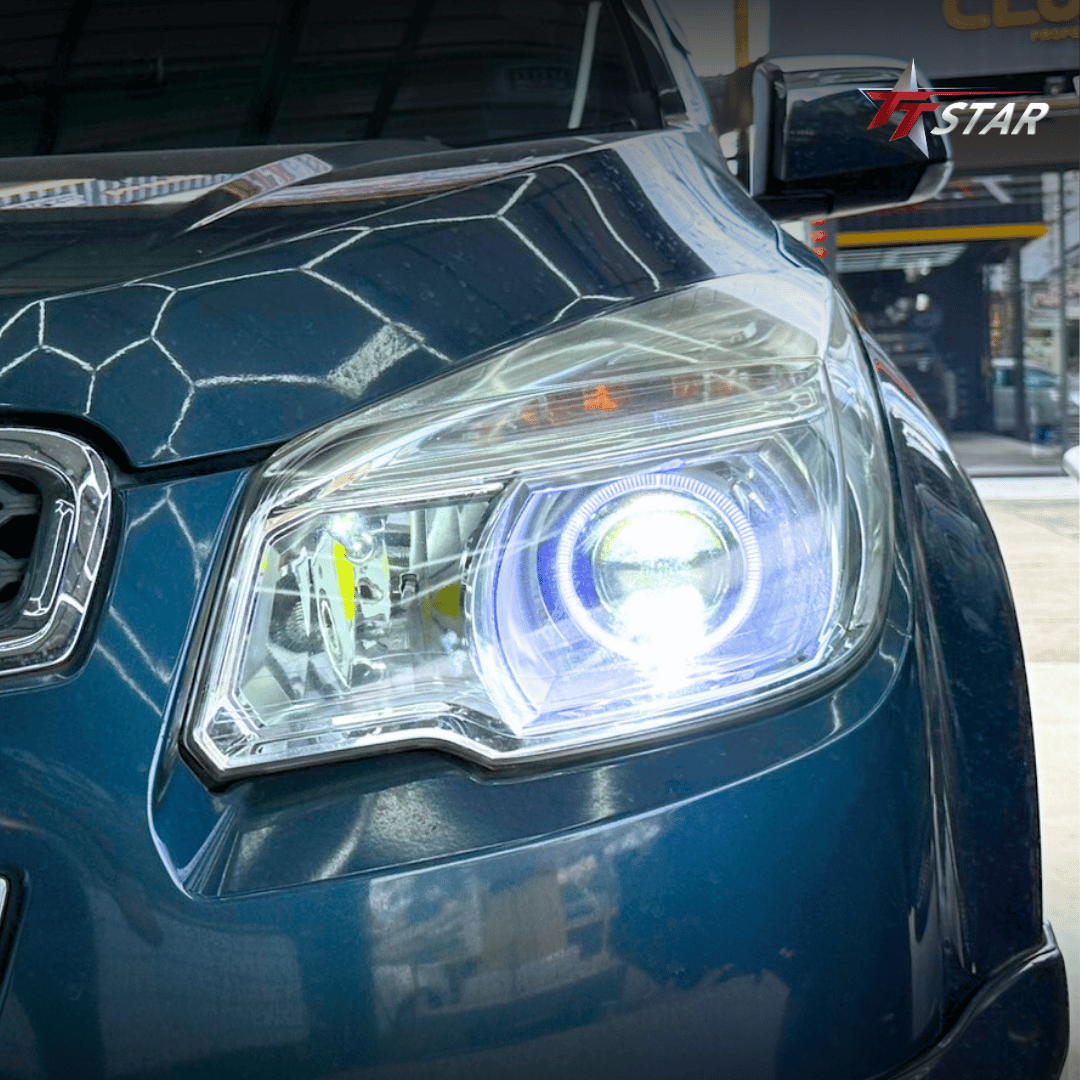 รีวิว อัพเกรดไฟหน้ารถยนต์ CHEVROLET TRAILBLAZER TT AUTO XENON รังสิต