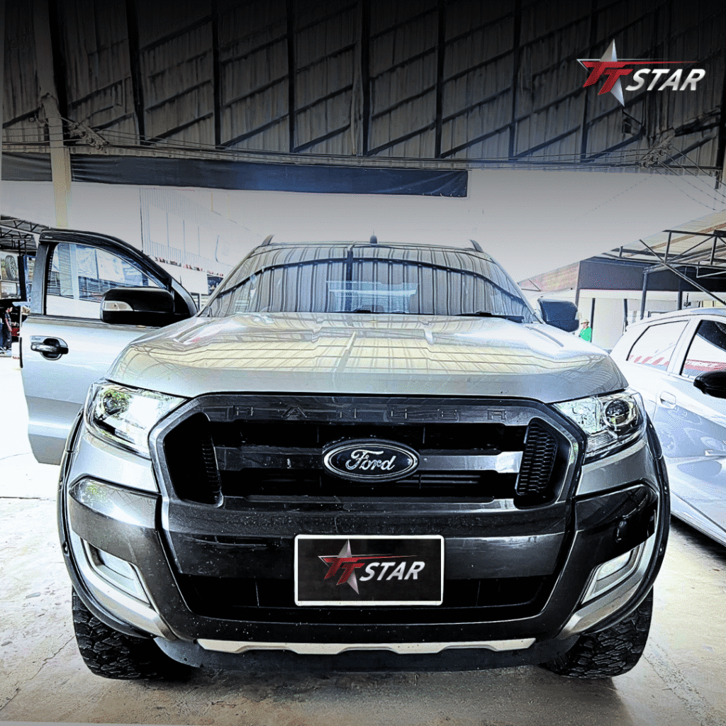 รีวิว อัพเกรดไฟหน้ารถยนต์ FORD RANGER Nc Projector ลพบุรี