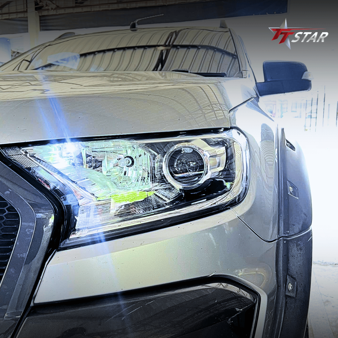 รีวิว อัพเกรดไฟหน้ารถยนต์ FORD RANGER Nc Projector ลพบุรี
