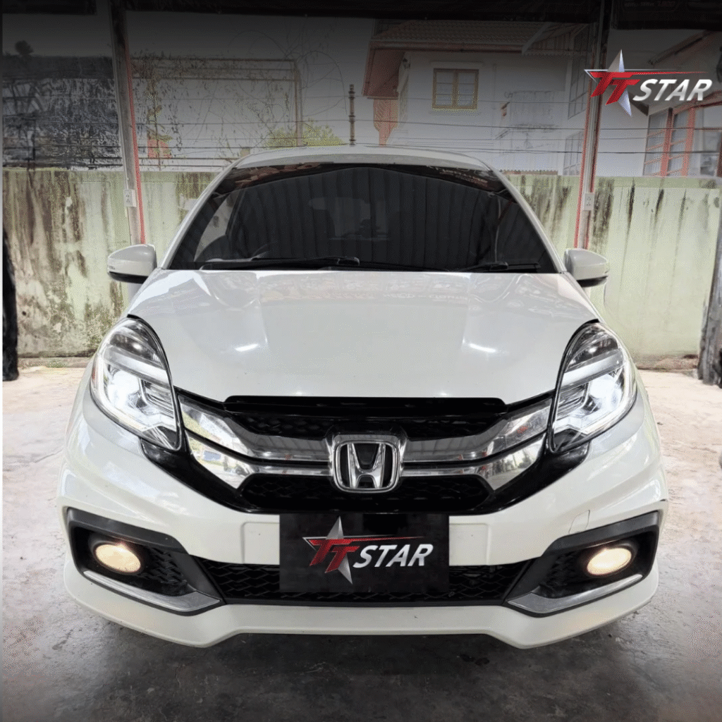 รีวิว อัพเกรดไฟหน้ารถยนต์ HONDA เคเคประดับยนต์ ยะลา