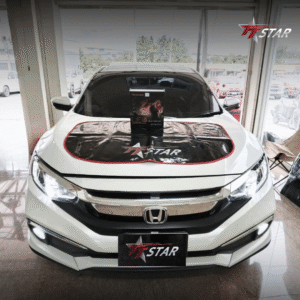 รีวิว อัพเกรดไฟหน้ารถยนต์ HONDA CIVIC POP LED Lighting อยุธยา