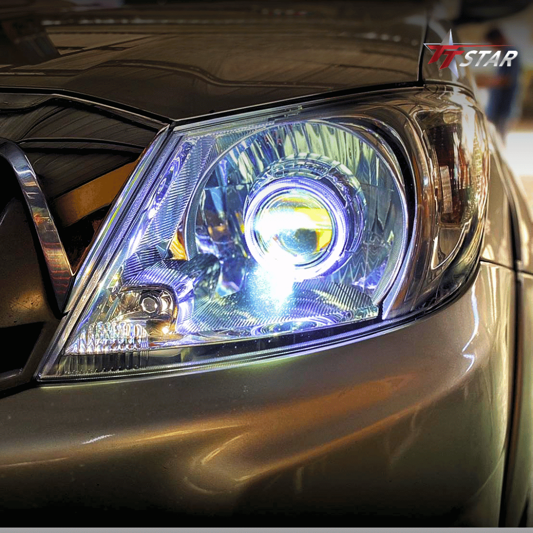 รีวิว อัพเกรดไฟหน้ารถยนต์ TOYOTA HILUX VIGO TT AUTO XENON บางนา-ราม 2