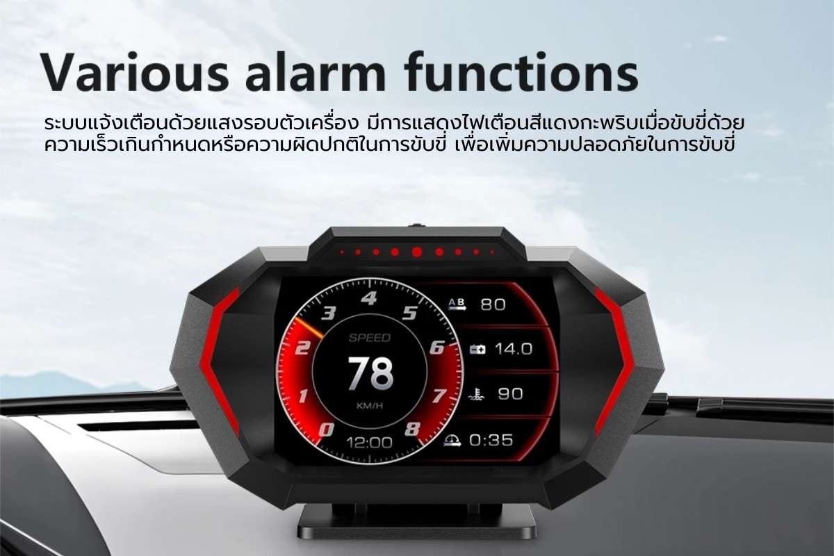 ก้าวข้ามขีดจำกัดด้วย TTAutoSpeed เกจวัด TS5 รุ่นท็อป จอใหญ่ คมชัด ฟังก์ชันระดับโปร