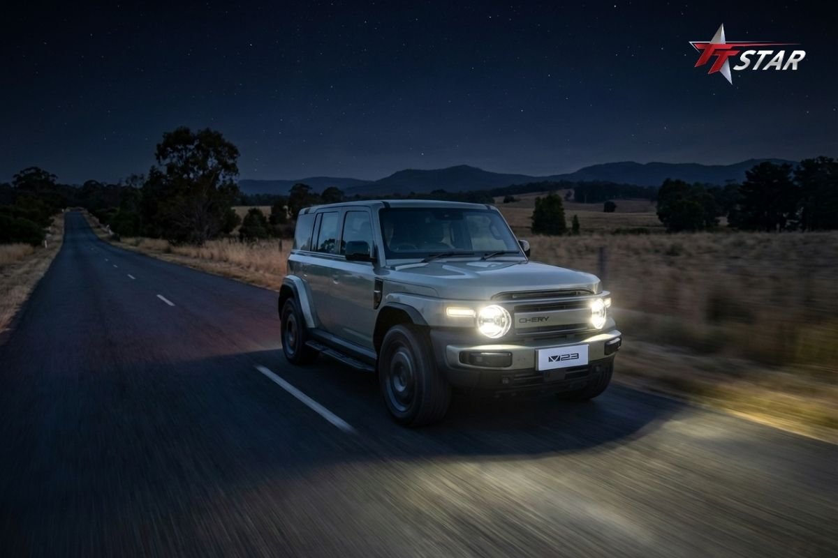 รถยนต์ไฟฟ้าไฟไม่พอ ขับกลางคืนไม่มั่นใจ แก้ไขได้ด้วยไฟเสริม AOZOOM EX4