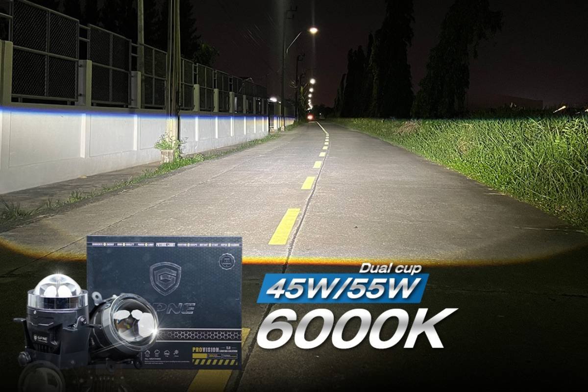 GPNE COMBO SET โปรโมชั่นสุดคุ้ม! อัปเกรดไฟหน้า GP70 + กล้อง G5 + ไฟตัดหมอก AF10 จบในชุดเดียว