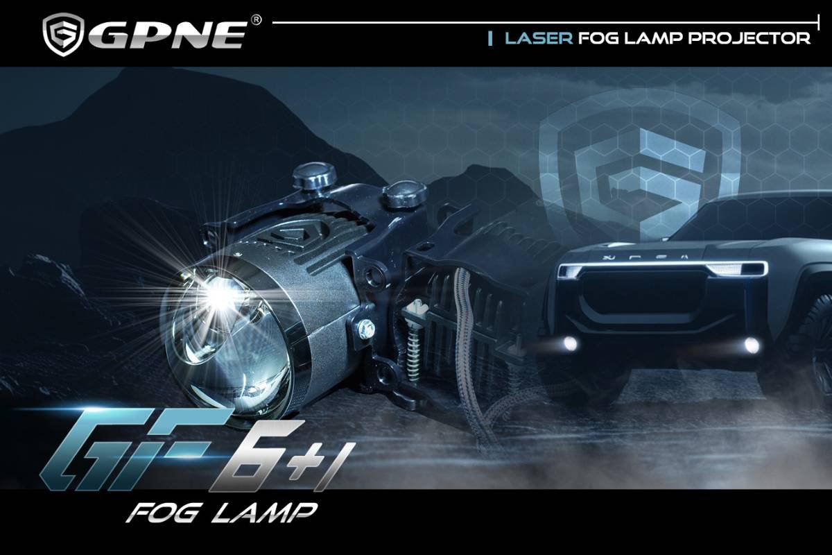 GPNE GF6+1 โปรเจกเตอร์ตัดหมอก Bi-LED รุ่นอัปเกรด สว่างกว่าเดิม เข้มกว่าเดิม ในราคาที่ใครก็เป็นเจ้าของได้