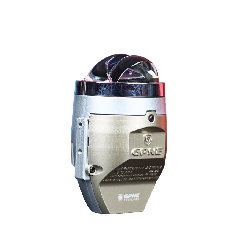 GPNE GF21 | ไฟตัดหมอกโปรเจคเตอร์ BI-LED 28-48W ไฟสูงเลเซอร์ แสงขาว 6000K รับประกัน 2 ปี