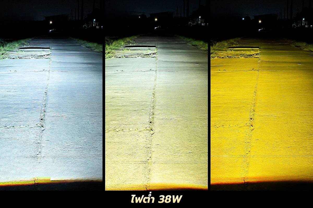 GPNE GF40X ไฟตัดหมอก Bi-LED 3 สีในดวงเดียว สว่างจบ ครบทุกสภาพอากาศ!
