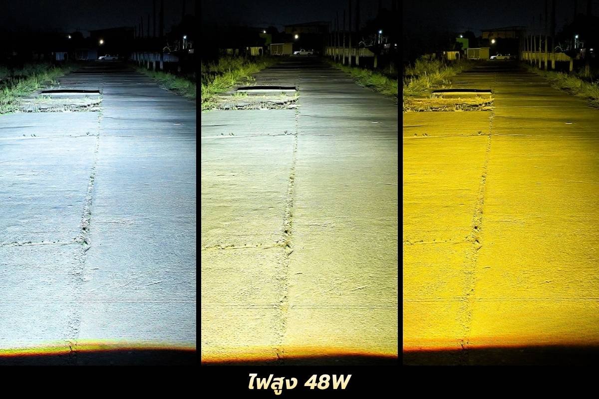 GPNE GF40X ไฟตัดหมอก Bi-LED 3 สีในดวงเดียว สว่างจบ ครบทุกสภาพอากาศ!