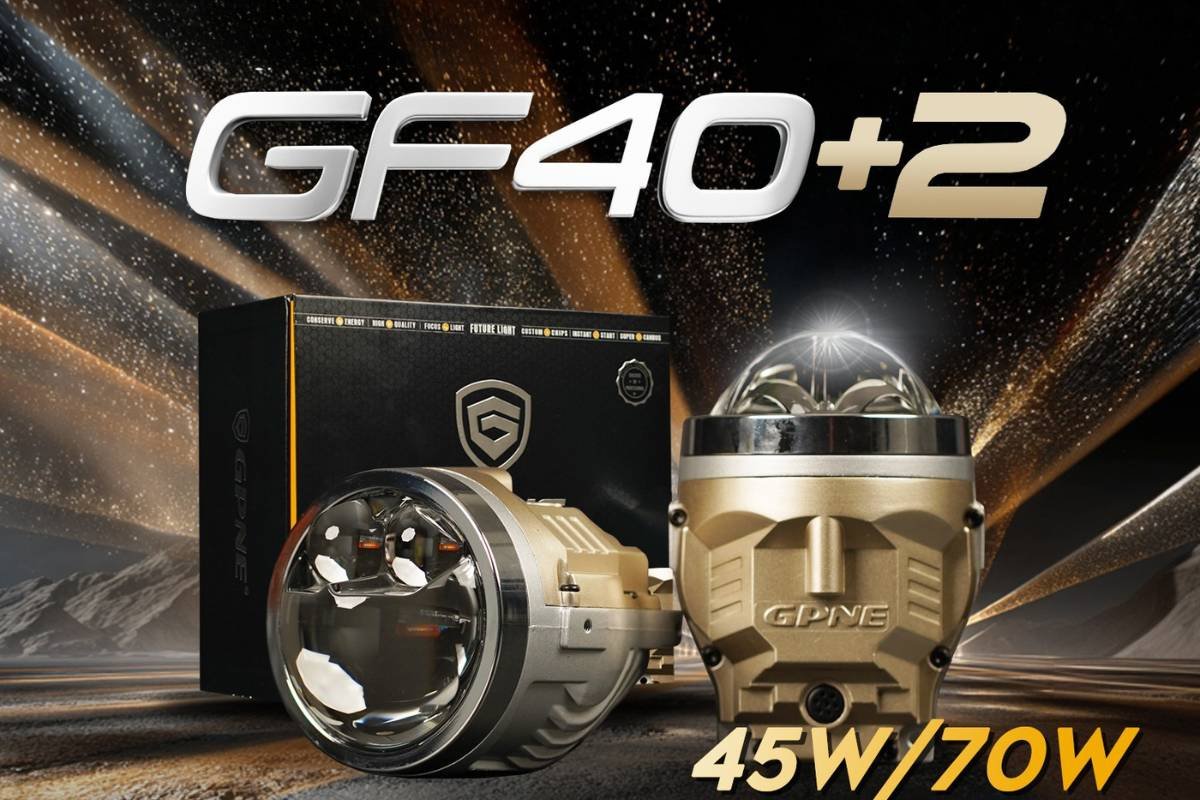 GPNE GF40+2 Bi-LED Projector Bi-LED"Dual Core"สว่างเข้ม คมชัด